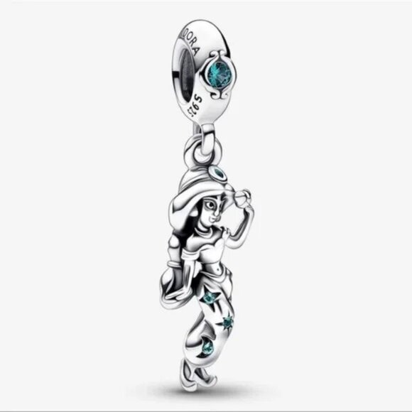 Pandora Disney Aladdin Princess Jasmine Dangle Charm - Picture 1 of 3